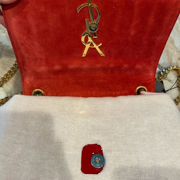 Has been SOLD Saint Laurent Matelassé Red BAG - Picture 4 of 6